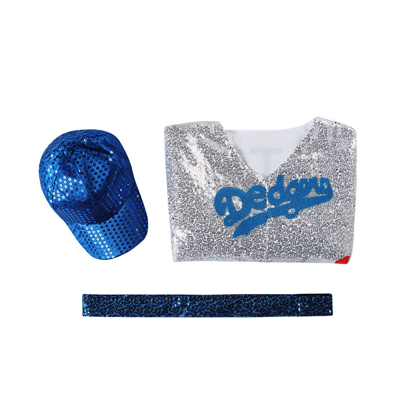 Rocketman Movie Elton John Cosplay Costume Rock Spaceman Stage Performance Outfit - Halloweez