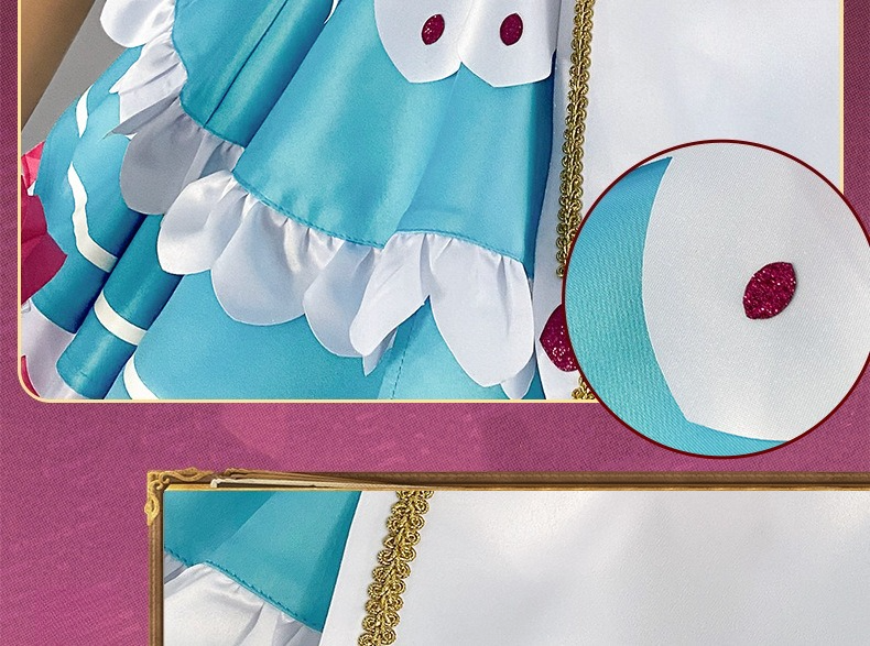 Honor of Kings Sanrio Daji My Melody Full Cosplay Costume Set - Halloweez
