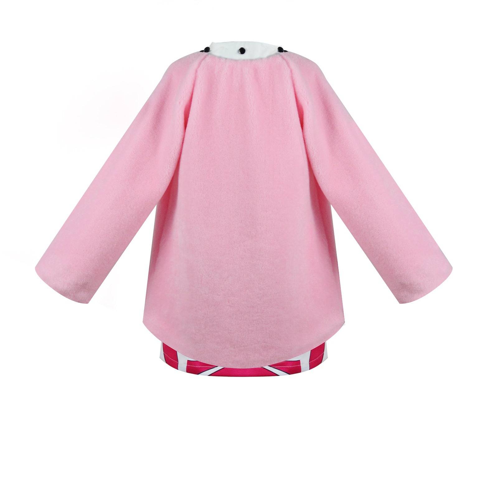One Piece Doflamingo Gender-Bender Female Cosplay Costume - Seven Warlords of the Sea Coat Dress - Halloweez
