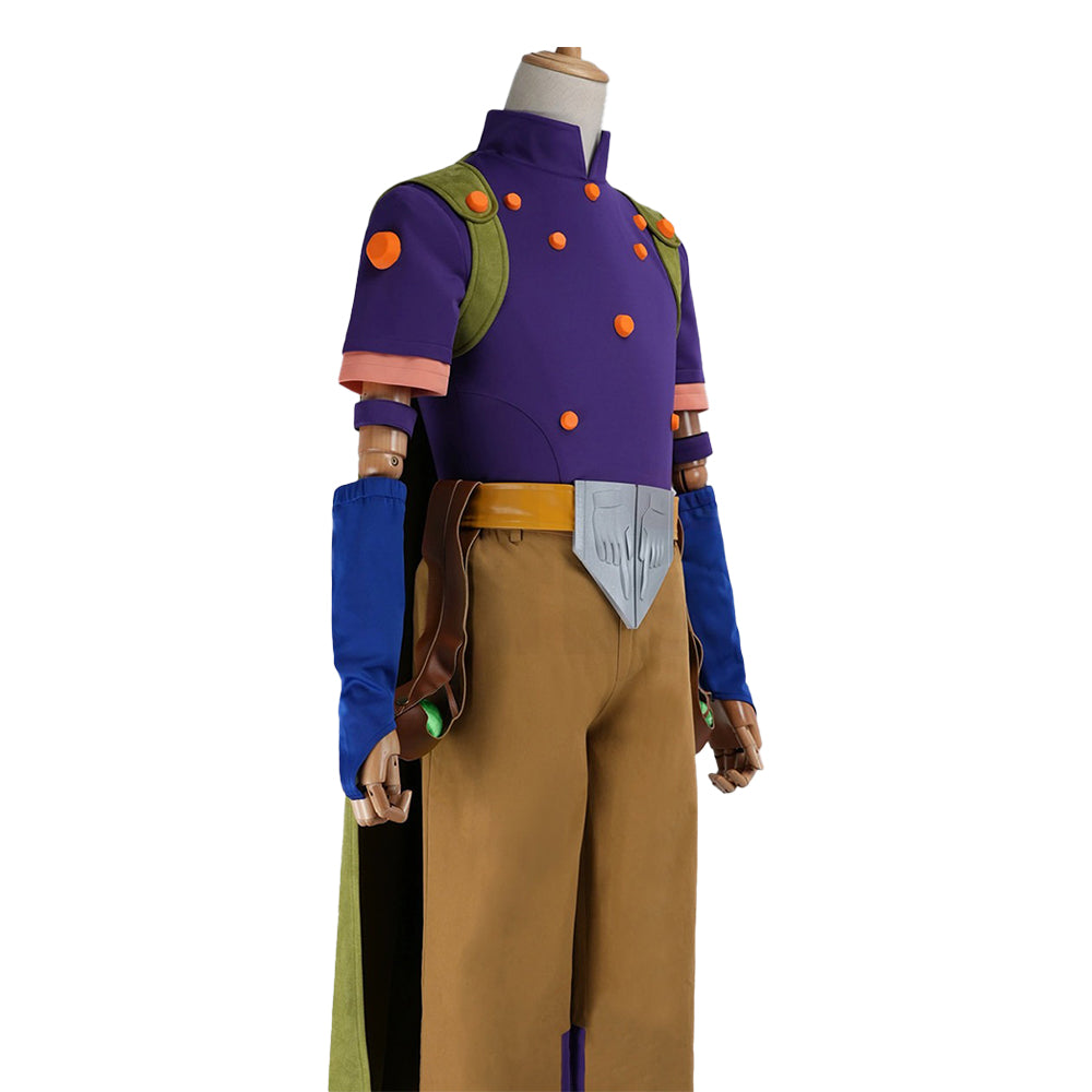 JoJo's Bizarre Adventure: Steel Ball Run Gyro Zeppeli Cosplay Costume Full Set Outfit - Halloweez