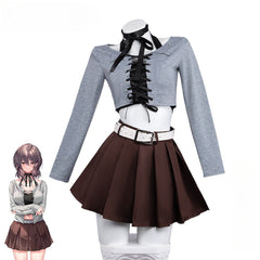 Amakano 3 Shimegi Shimu Cosplay Outfit, Customizable, Anime Costume