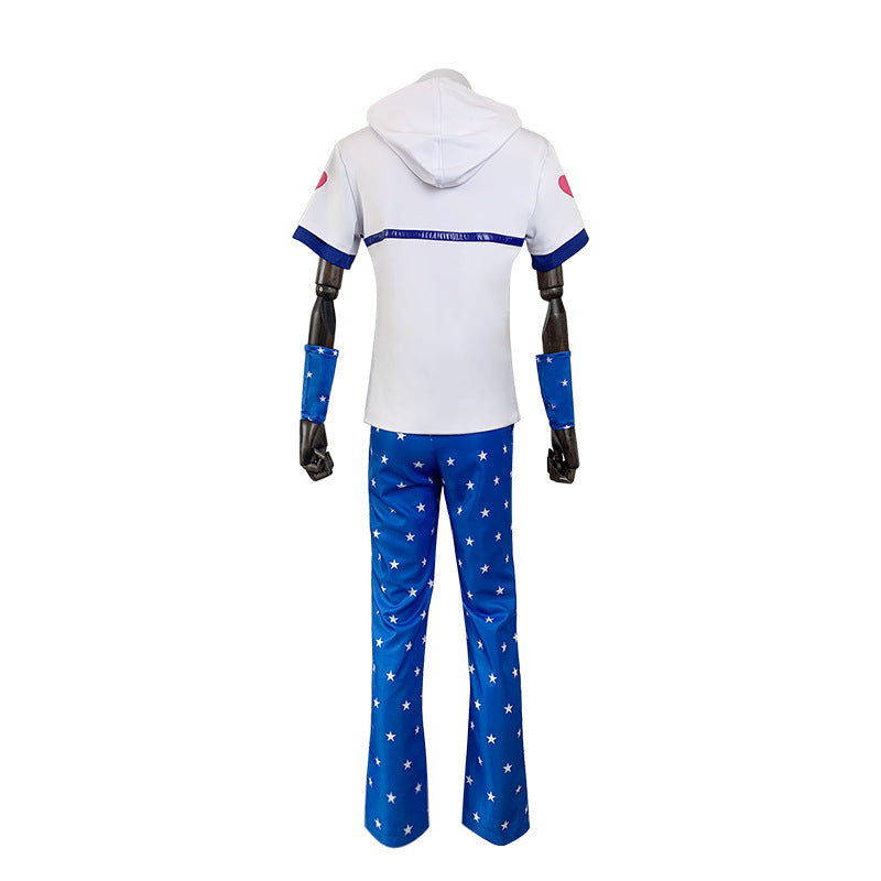 JOJO's Bizarre Adventure Johnny Joestar Cosplay Costume for Halloween and Anime Performance - Halloweez