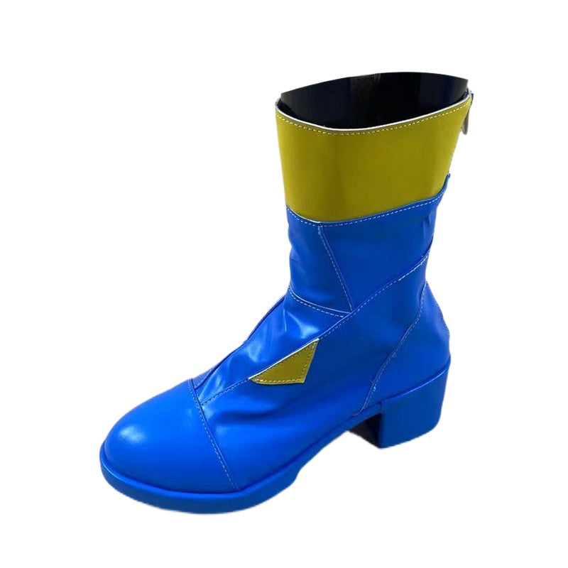 1820cevio Virtual Singer Kafu Cosplay Shoes for Anime Conventions and Performances - Halloweez