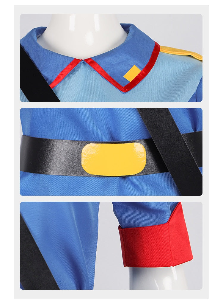 Pokemon Cosplay Costume Officer Jenny Police Uniform Anime Performance Outfit - Halloweez