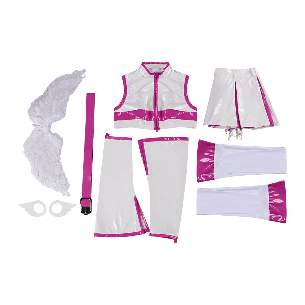 2.5 Dimensional Seduction Cosplay Costume Liliel Tachibana Mihari Amano Lilisha Angel - Halloweez