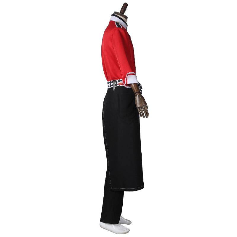 Halloweez Exclusive NRC Chef Riddle Rosehearts Cosplay Costume Set for Halloween