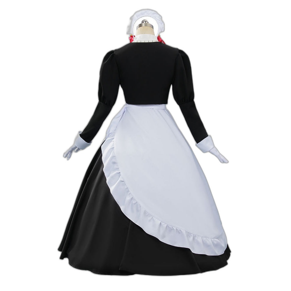 Popular Film and TV Assassin Maid Underworld Miss Cosplay Costume Role-playing Maid Outfit - Halloweez