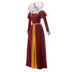 Elegante vestido victoriano de Halloween: disfraz de reina medieval renacentista para fiestas góticas