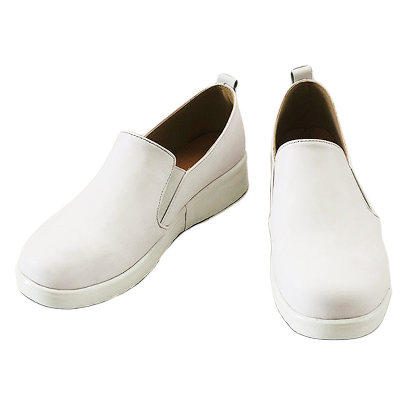 Neon Genesis Evangelion EVA School Uniform Rei Ayanami Cosplay Shoes for Anime Fans - Halloweez