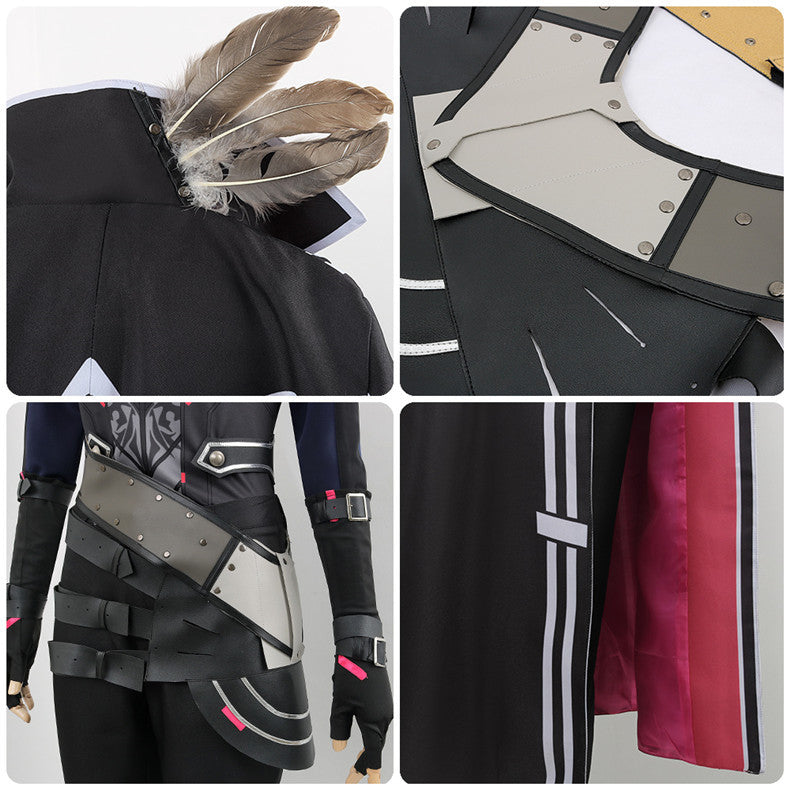 Rainbow vtuber Lauren Iroas Anniversary Anime Cosplay Costume Set - Nijisanji Collection - Halloweez