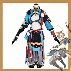 Gorou Cosplay Costume Genshin Impact, Custom Outfit for Halloween & Comic Con