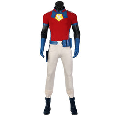 Halloweez Suicide Squad 2 Peacemaker Cosplay Costume - Premium Quality Outfit