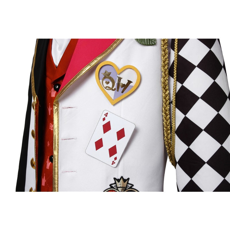 Halloweez Ace Trappola Cosplay Costume - Heartslabyul Dorm Outfit - Halloweez