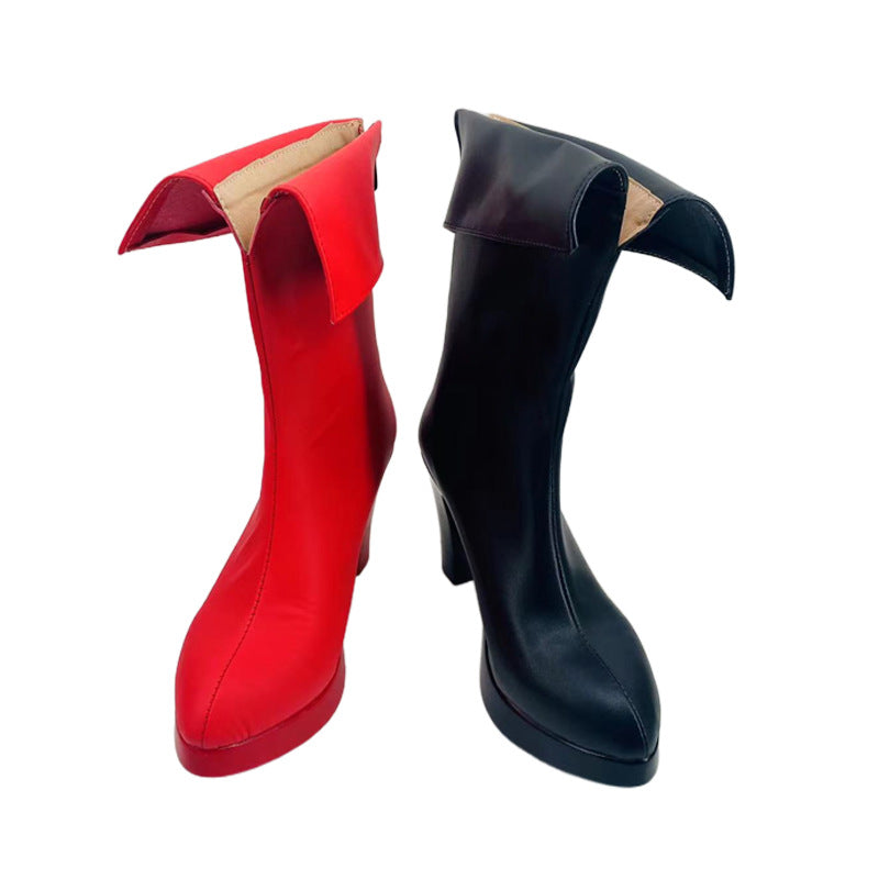 Harley Quinn Cosplay Shoes from Suicide Squad Movie - Perfect for Anime Conventions - Halloweez