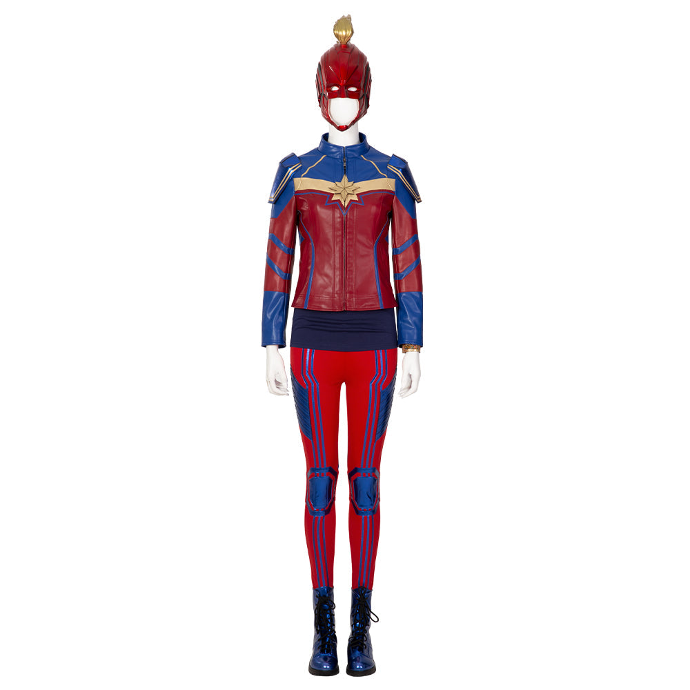 Halloweez Ms. Marvel Kamala Khan Halloween Cosplay Battle Suit Costume Set - Halloweez