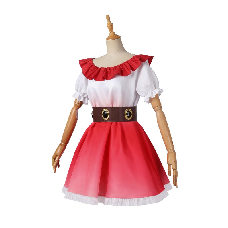 Halloweez Hoshino Ai Cosplay Costume - Complete Set with Skirt and Headwear