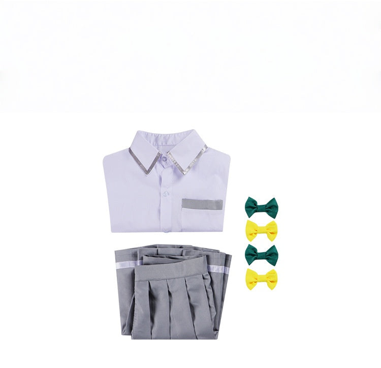 Yae Kokonoe, Shio Lemon, Komari Chika Cosplay JK School Uniform for The 8th Son? Are You Kidding Me? Anime - Halloweez