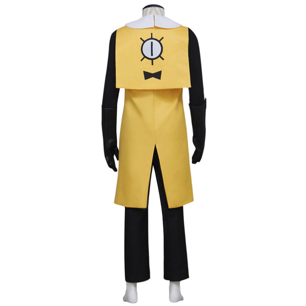 Halloweez Gravity Falls Bill Cipher Cosplay Costume - Immerse in the Mystery