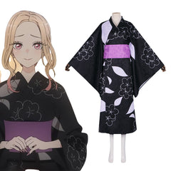 Dress-up Darling Cosplay Costume Kitagawa Marin Kimono Yukata Cosplay Costume - Anime My Dress-Up Darling - Halloweez