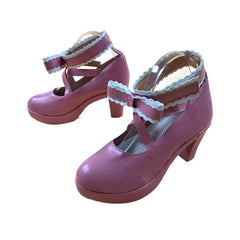 Adult Princess Cosplay Shoes for Anime Convention Performance - Who Made Me a Princess - Princess Athanasia - Halloweez