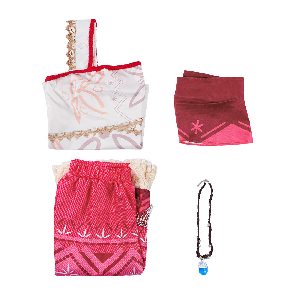 Moana 2 Cosplay Costume - Moana/Maui Movie Accurate Outfit for Stage Performance