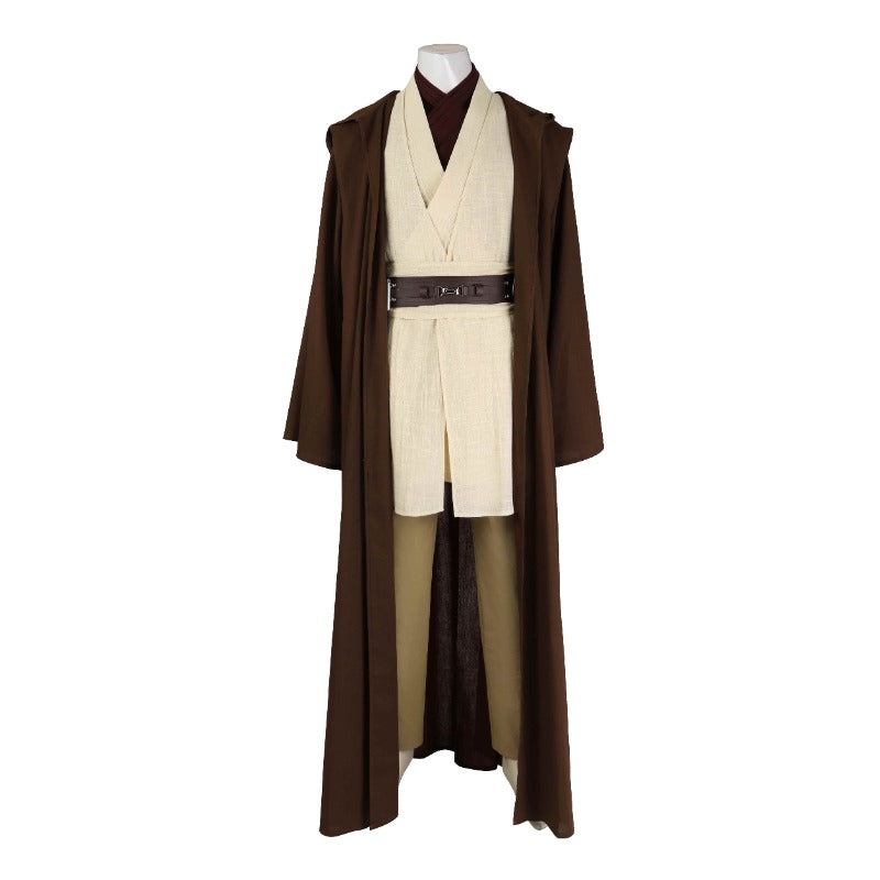 Halloweez Obi-Wan Kenobi Cosplay Costume Full Set - Perfect for Halloween and Parties - Halloweez