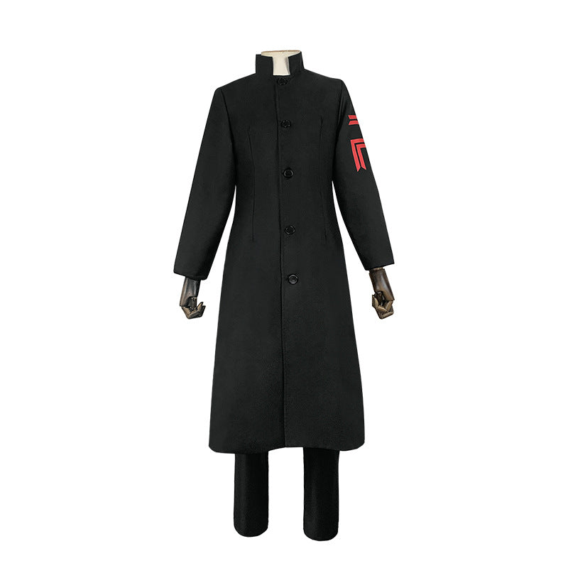 Tokyo Revengers Sano Manjiro First Generation Leader Cosplay Anime Coat Delinquent Uniform - Halloweez