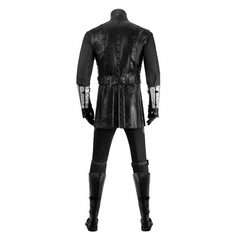 Halloweez Geralt Cosplay Costume - Men's Witcher 3: Wild Hunt Coat, Pants & Shirt Halloween Outfit