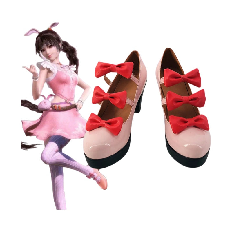 Douluo Continent Soft Bone Charm Rabbit Xiao Wu Cosplay Shoes for Anime Conventions - Halloweez