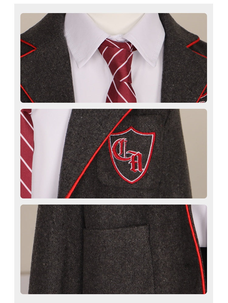 Matilda Cosplay Costume Hortensia Children's Student Uniform Magician Halloween Performance Outfit - Halloweez