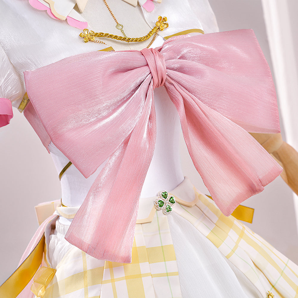 Virtual Idol Ace Taffy Semi-Upgraded Idol Outfit, Classic VTuber Character Performance Costume for Cosplay Party - Halloweez