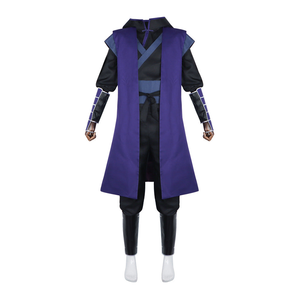 Assassin Wu Liuqi Shadow Assassin Seven Cosplay Costume - 2D Game Anime Clothing - Halloweez
