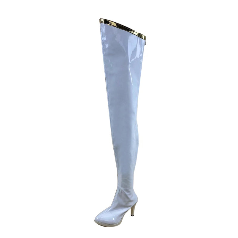 1653 Code Geass: Lelouch of the Rebellion C.C. Britannia Outfit Cosplay Shoes for Anime Conventions - Halloweez