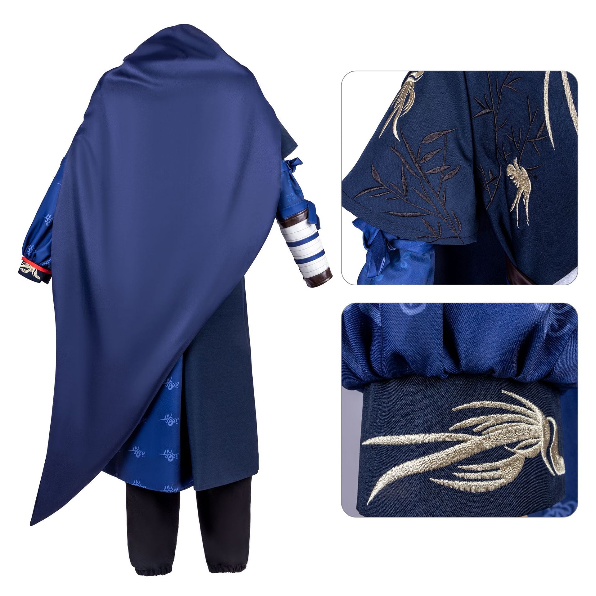 Yanyun Sixteen Tones Jiang Yan Cosplay Costume Full Set 2D Anime Outfit - Halloweez