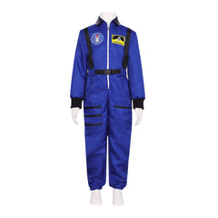 Halloween Cosplay Blue Astronaut Costume for Children and Adults - Space Suit Performance Outfit