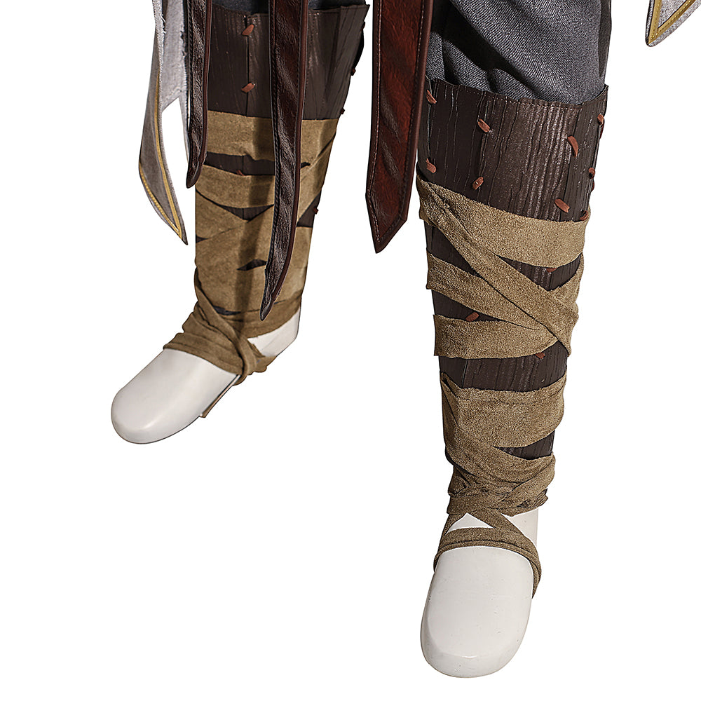 Baldur's Gate 3 Halsin Cosplay Costume | Deluxe Edition Druid Outfit for Men | Game Accurate Custom Made Set - Halloweez