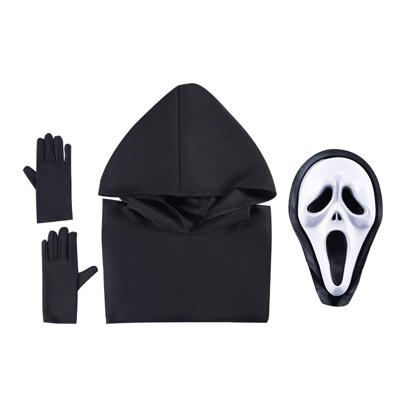 Scream 6 Ghostface Killer Cosplay Costume - Movie Halloween Party Outfit - Halloweez
