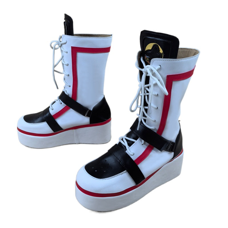 2188 Twisted Wonderland Alice in Wonderland Deucccos Shoes for Anime Cosplay - Halloweez