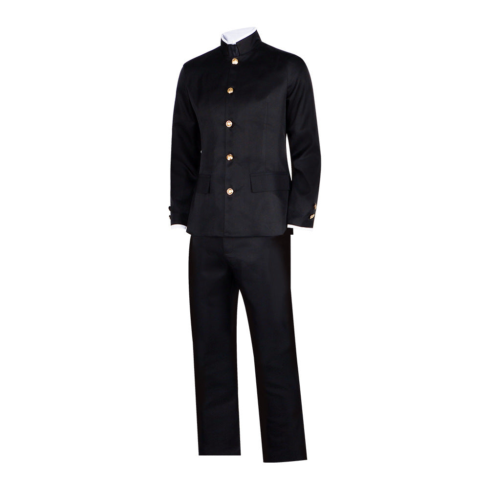 Dandadan Supernatural Armed Cosplay Costume Kurouchi Kenzan School Uniform JK Outfit Anime Cosplay Full Set