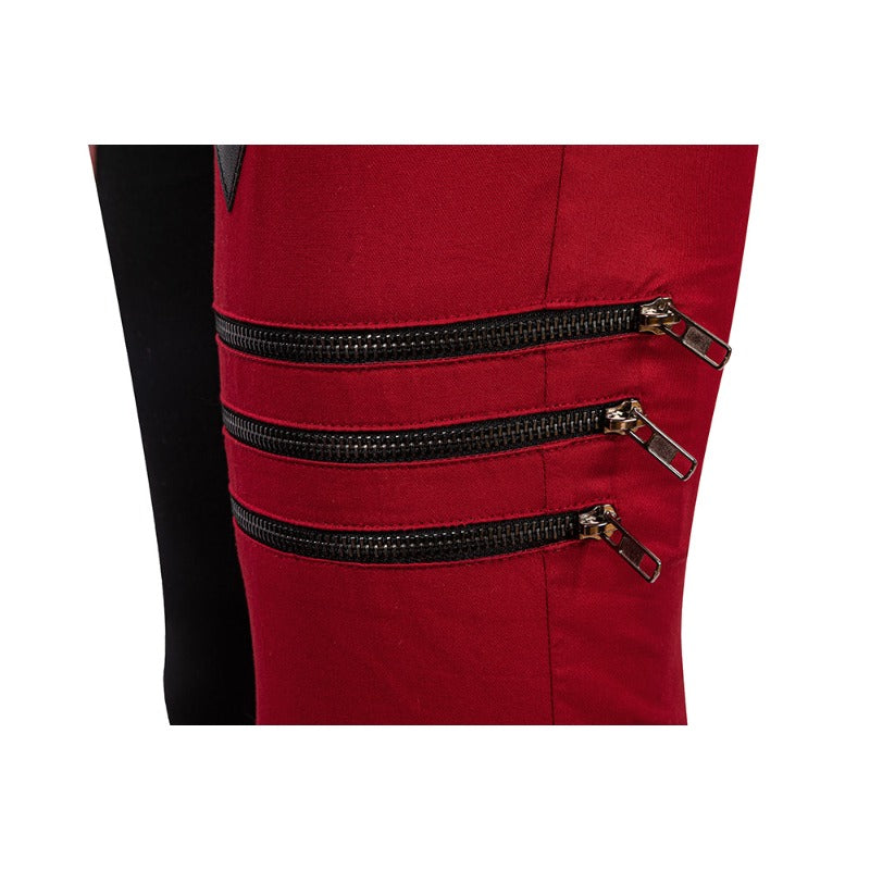 Halloweez Harley Quinn Costume - The Suicide Squad 2 Halloween Outfit with Shoes