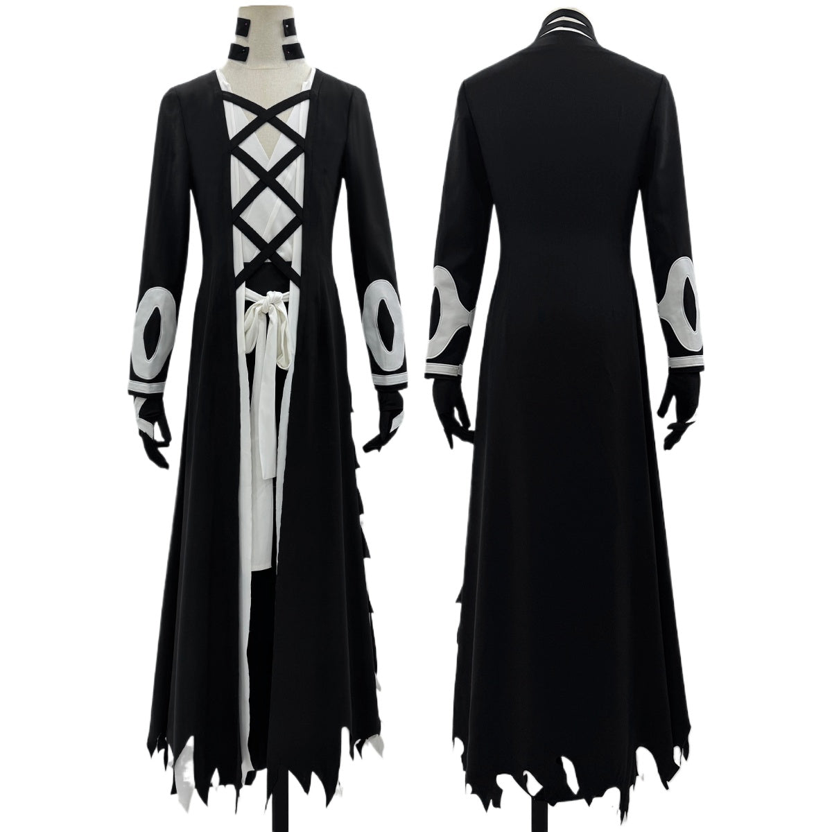 BLEACH Ichigo Kurosaki Final Bankai Cosplay Costume Full Evolution Outfit for Anime Fans - Halloweez