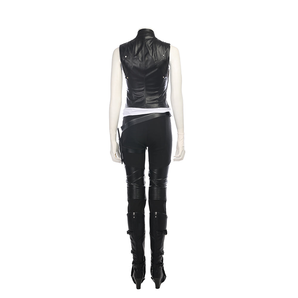 Gamora Cosplay Full Set Outfit, Marvel Guardians of the Galaxy Vol.2 Same Style Coat, Women Movie Cosplay Costume for Halloween Party - Halloweez