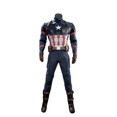 Avengers: Endgame Captain America Cosplay Costume, Custom Outfit for Halloween & Comic Con