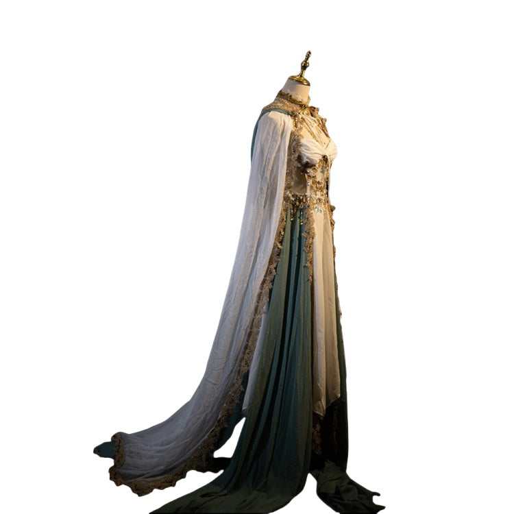 Original Handmade European and American Mythical Elf Theme Performance Dress, Western Style Princess Costume - Halloweez