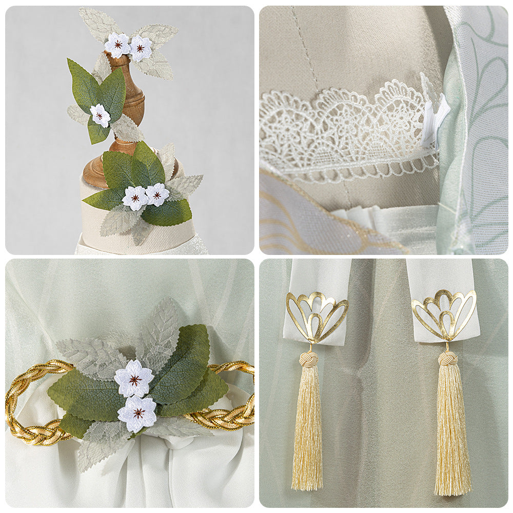 World Project Higashi Shigure Ena 2D Cos Anime Game Costume Women's Dress Set - Halloweez