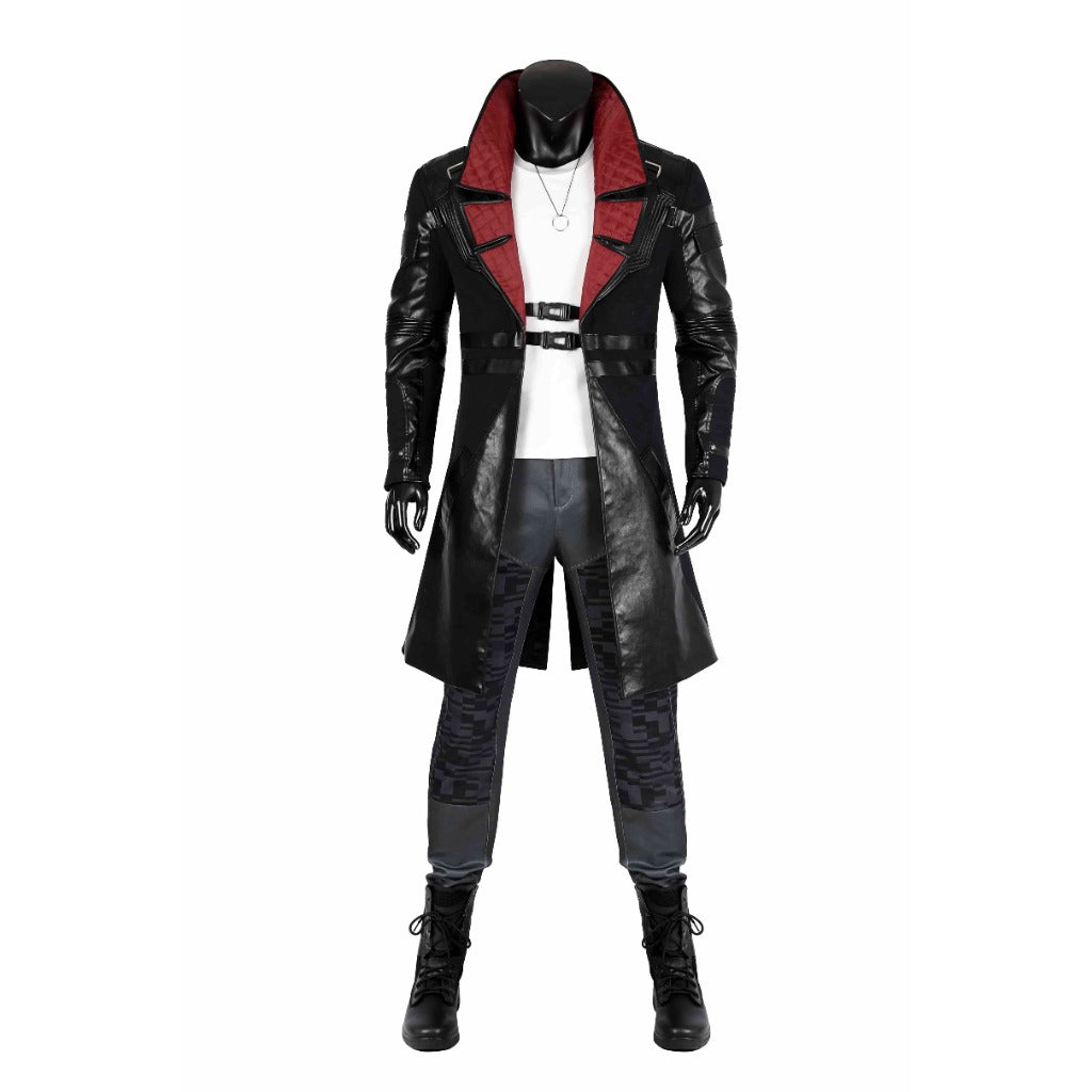 Cyberpunk 2077 Phantom Liberty Solomon Reed Cosplay Costume - Halloweez