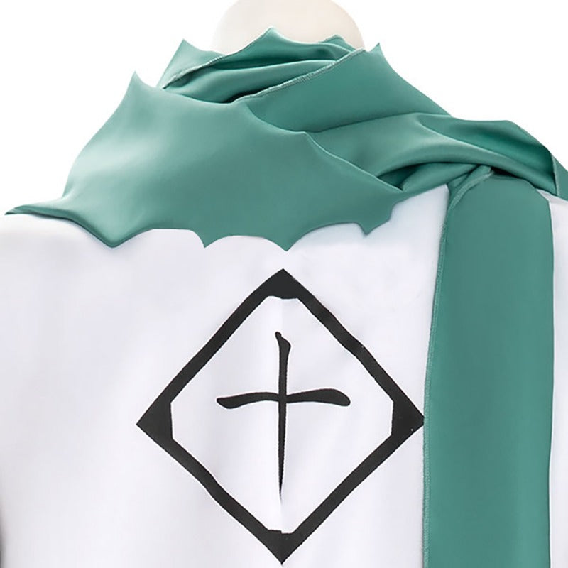 Halloweez Toshiro Hitsugaya Cosplay - Authentic 10th Captain Kimono Outfit for Bleach Fans