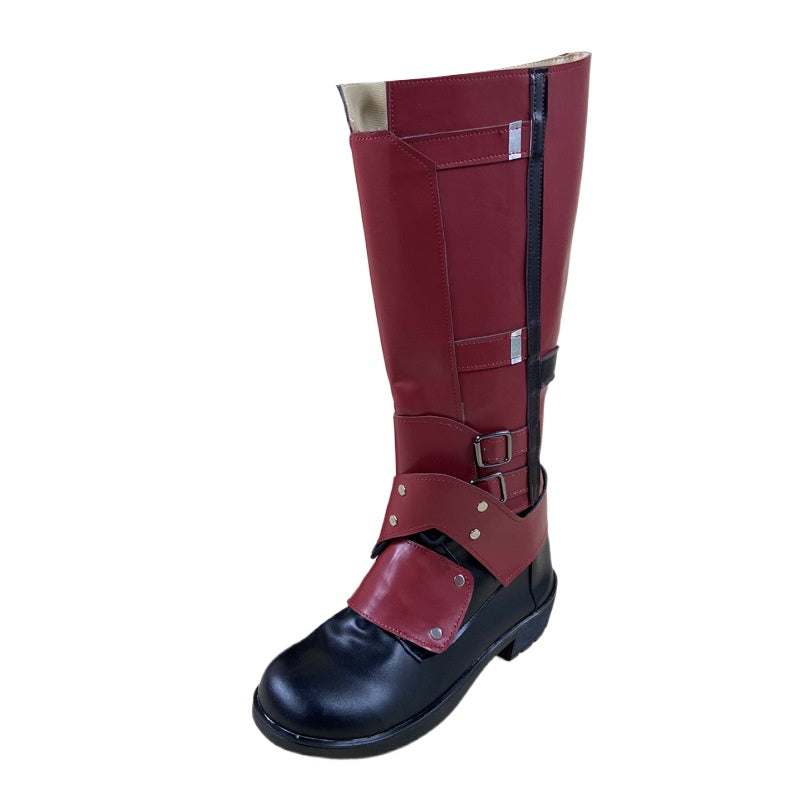 2157 Deadpool 3 Deadpool Cosplay Shoes for Anime Conventions and Performances - Halloweez