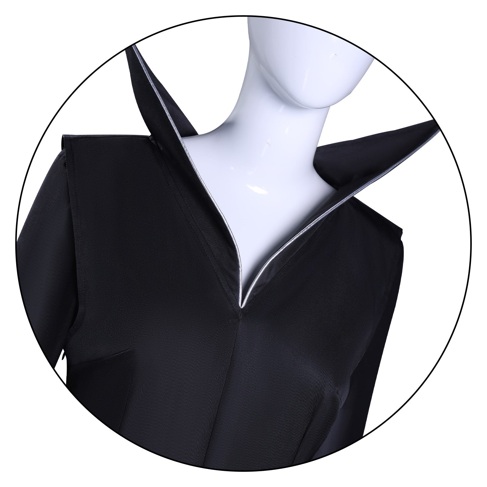 Wednesday Addams Cosplay Costume from The Addams Family TV Show - Halloweez