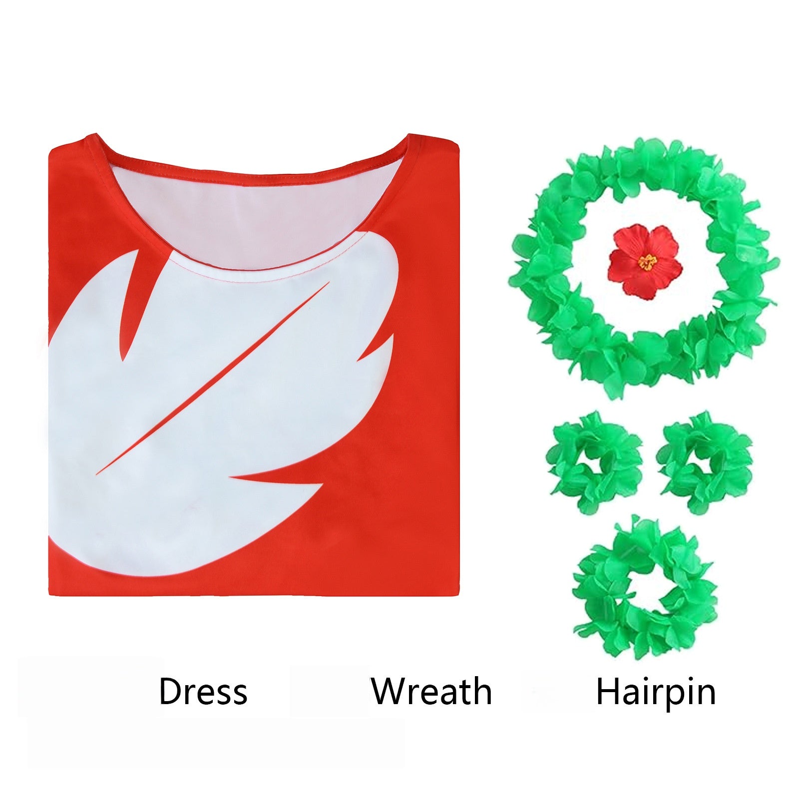 Lilo & Stitch Cosplay Costume - Lilo Outfit for Halloween and Cosplay Events - Halloweez